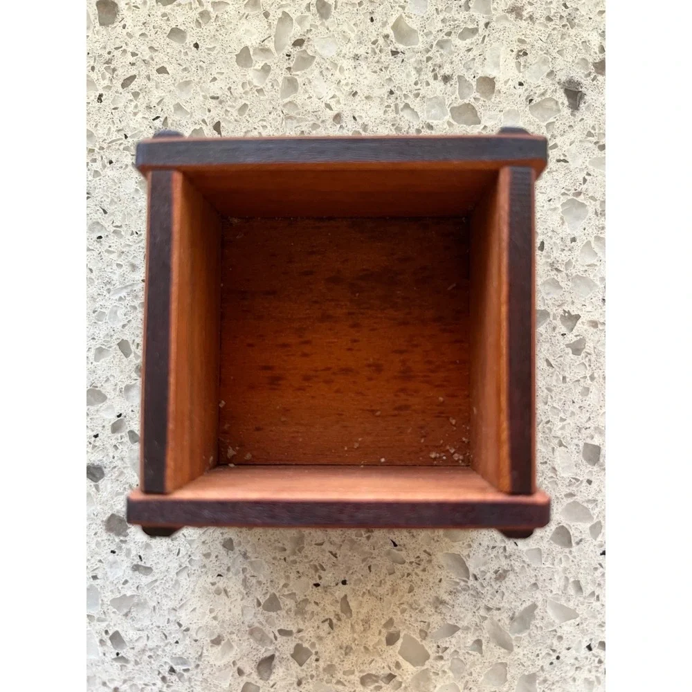 MoonSpoon Wooden Salt Cellarwith Celestial Moon Star Spoon Spice Box Handcrafted